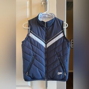 Women’s Small Padded Puma Navy and‎ White Vest